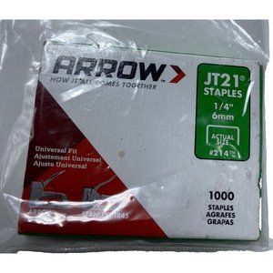 Arrow jt21 Staples 1000 Staples 1 Package Of Staples